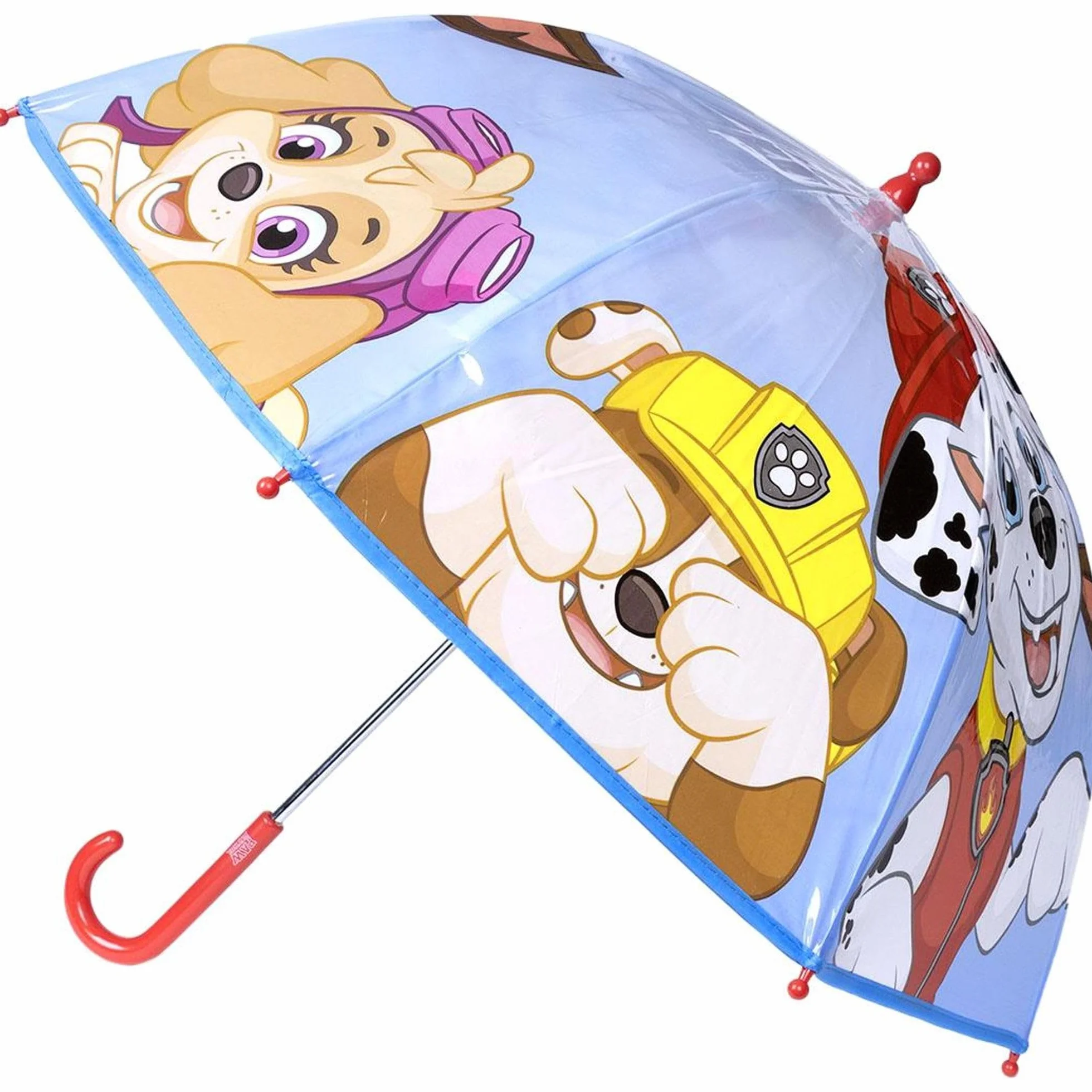 Parapluie Paw Patrol Enfants Chase Marshall Skye résistant au Vent Ouverture Manuelle Poignée Ergonomique