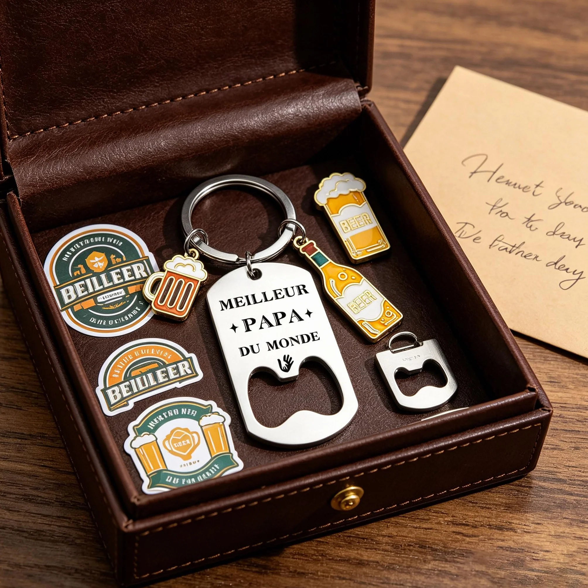 Porte clés Papa Cadeau de fête des pères
