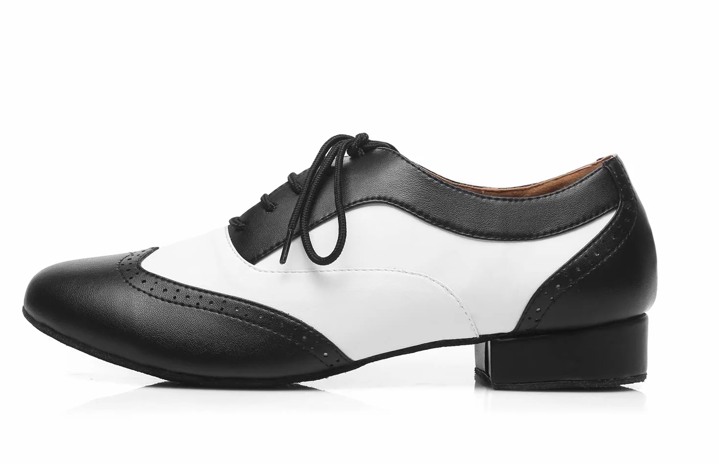 Chaussures de danse moderne homme cuir lacets