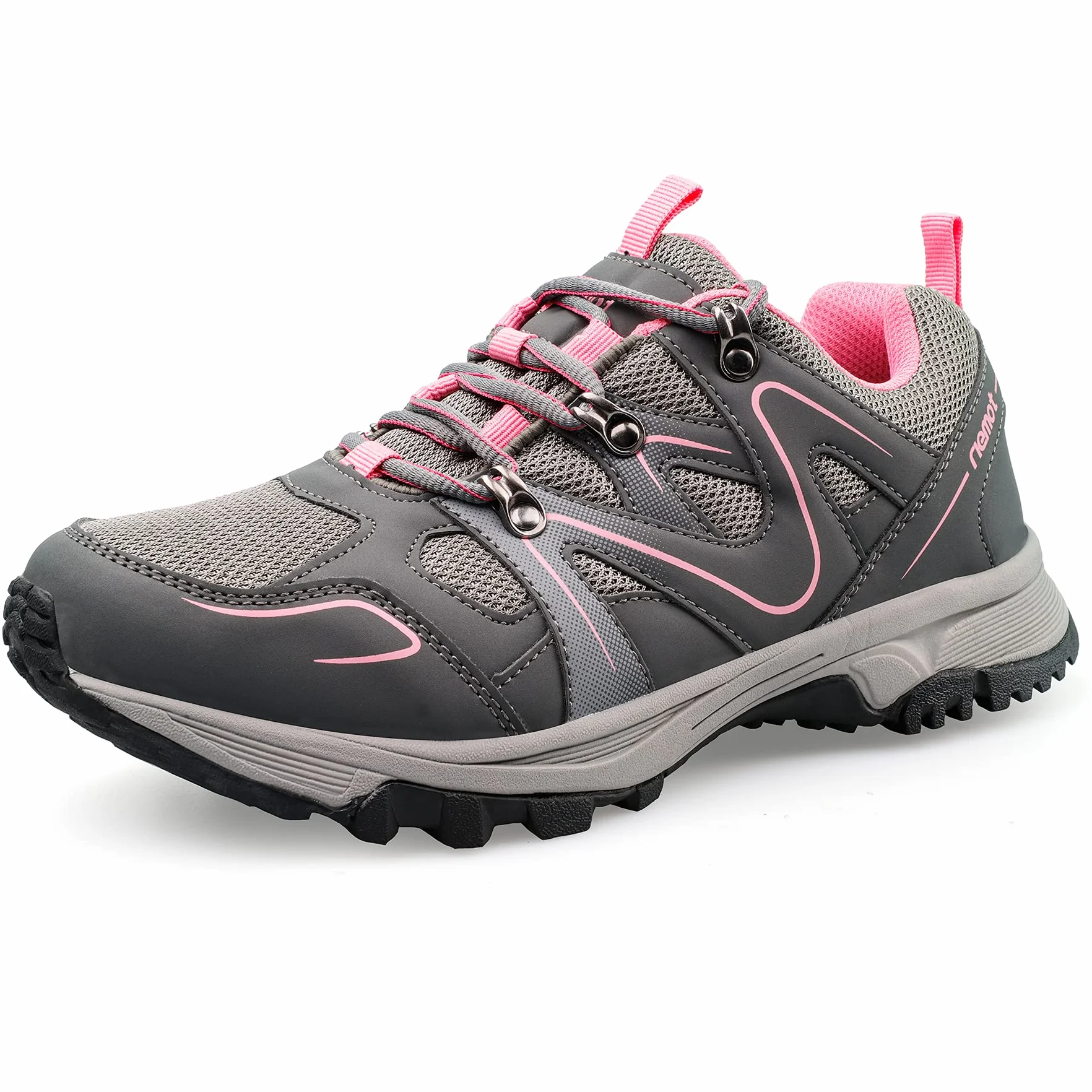 riemot Chaussures de Randonnée Femme Imperméables Basses Respirantes Antidérapant
