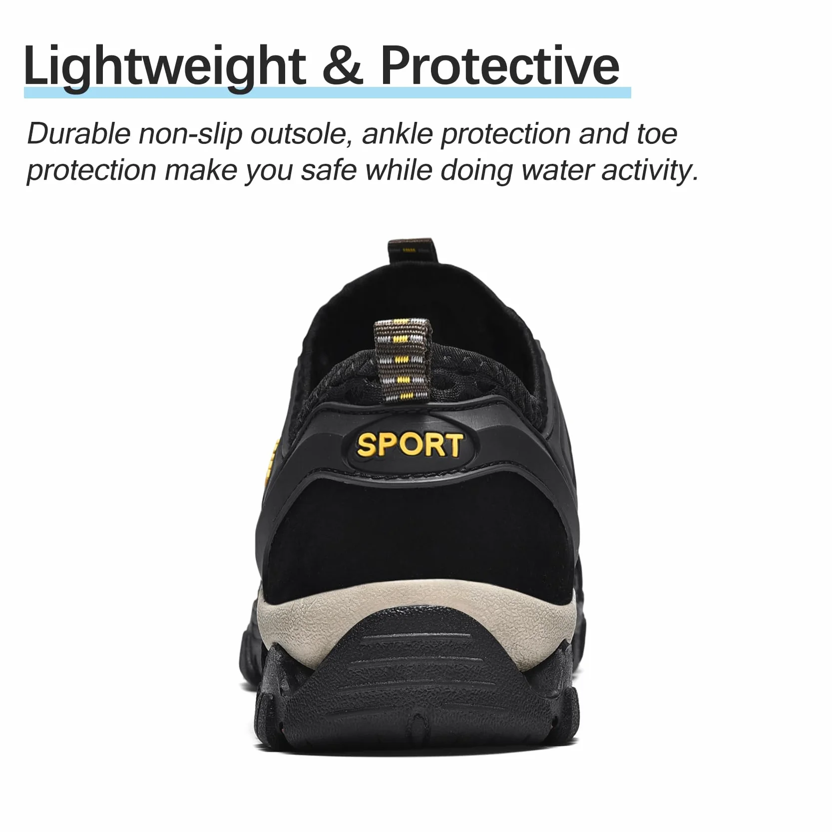 Chaussures d'Eau Hommes Aquatiques Plage Natation Séchage Rapide