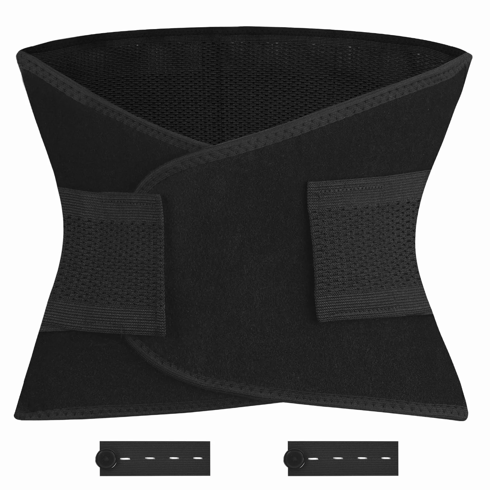 ACWOO Ceinture Post Accouchement Récupération Abdominale Gainante avec Extenseurs de Taille Réglable Respirant Ventre Plat Gaine Post-Partum