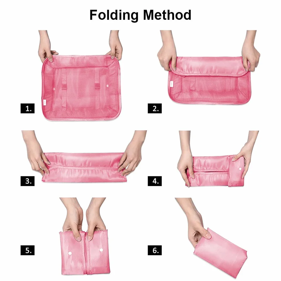 OSDUE Organisateur de Voyage Lot de 8 Imperméable Packing Cubes Sacs de Rangement