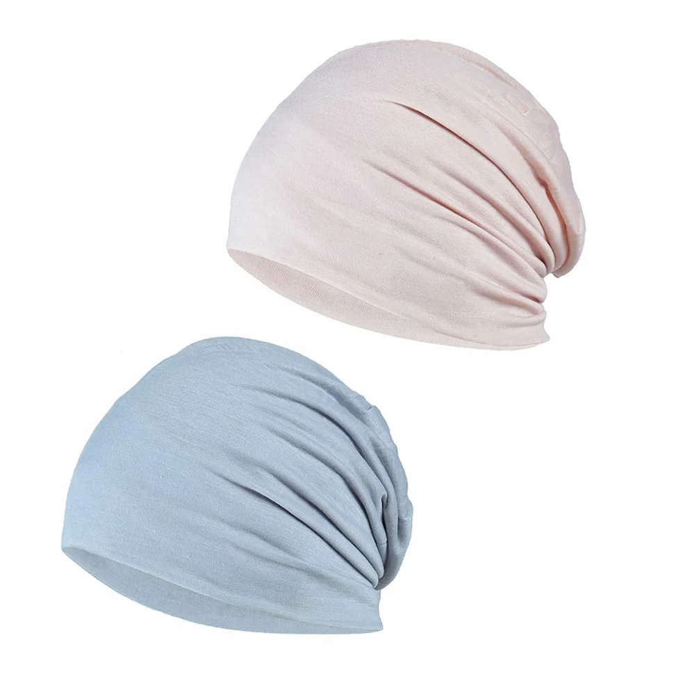Bonnet Slouchy Cancer Chimio Casquette Coton Turban Chapeau Extensible Musulman Foulard Femmes Hommes