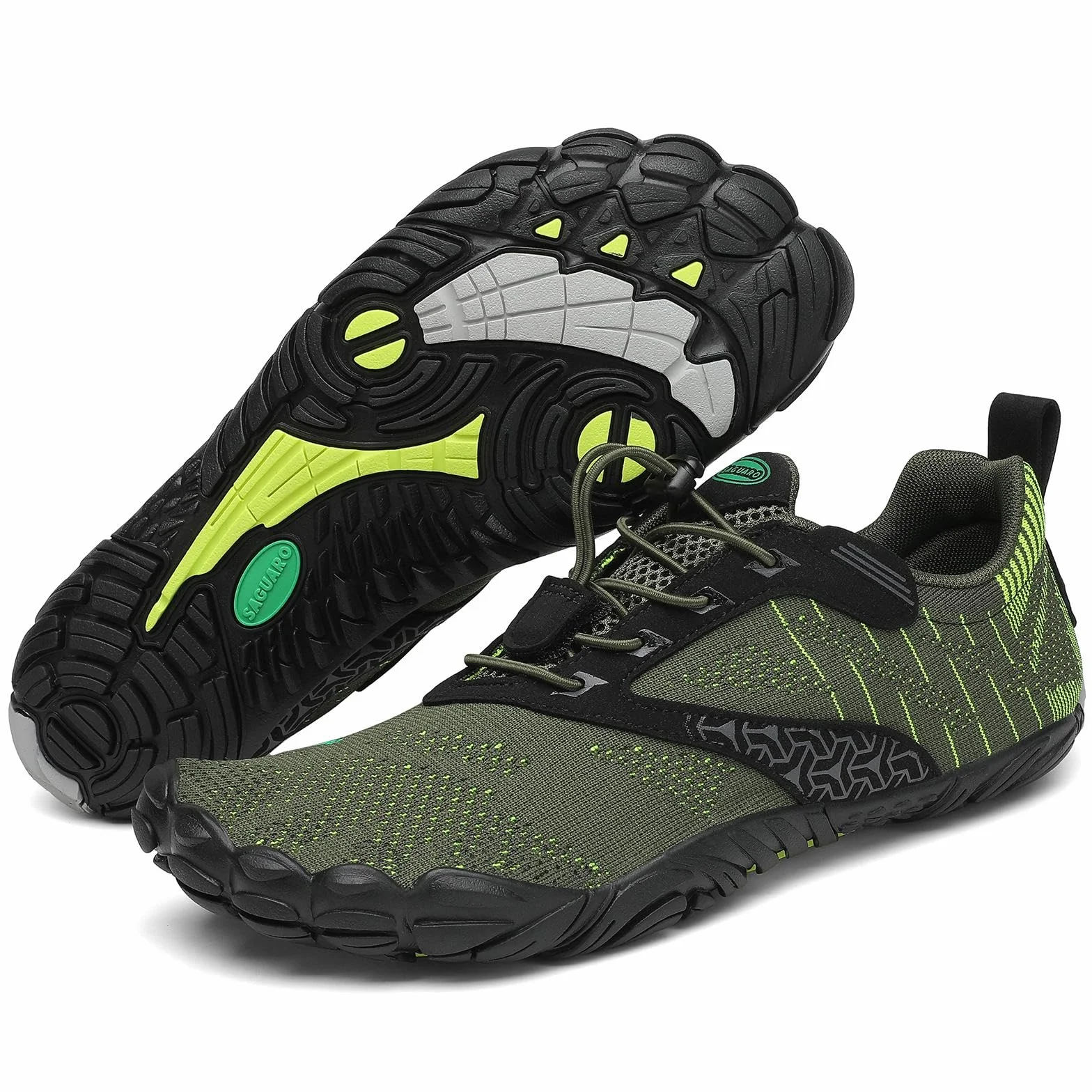 SAGUARO Chaussures de Trail Running Barefoot Homme Femme Minimalistes Antidérapant Aquatiques