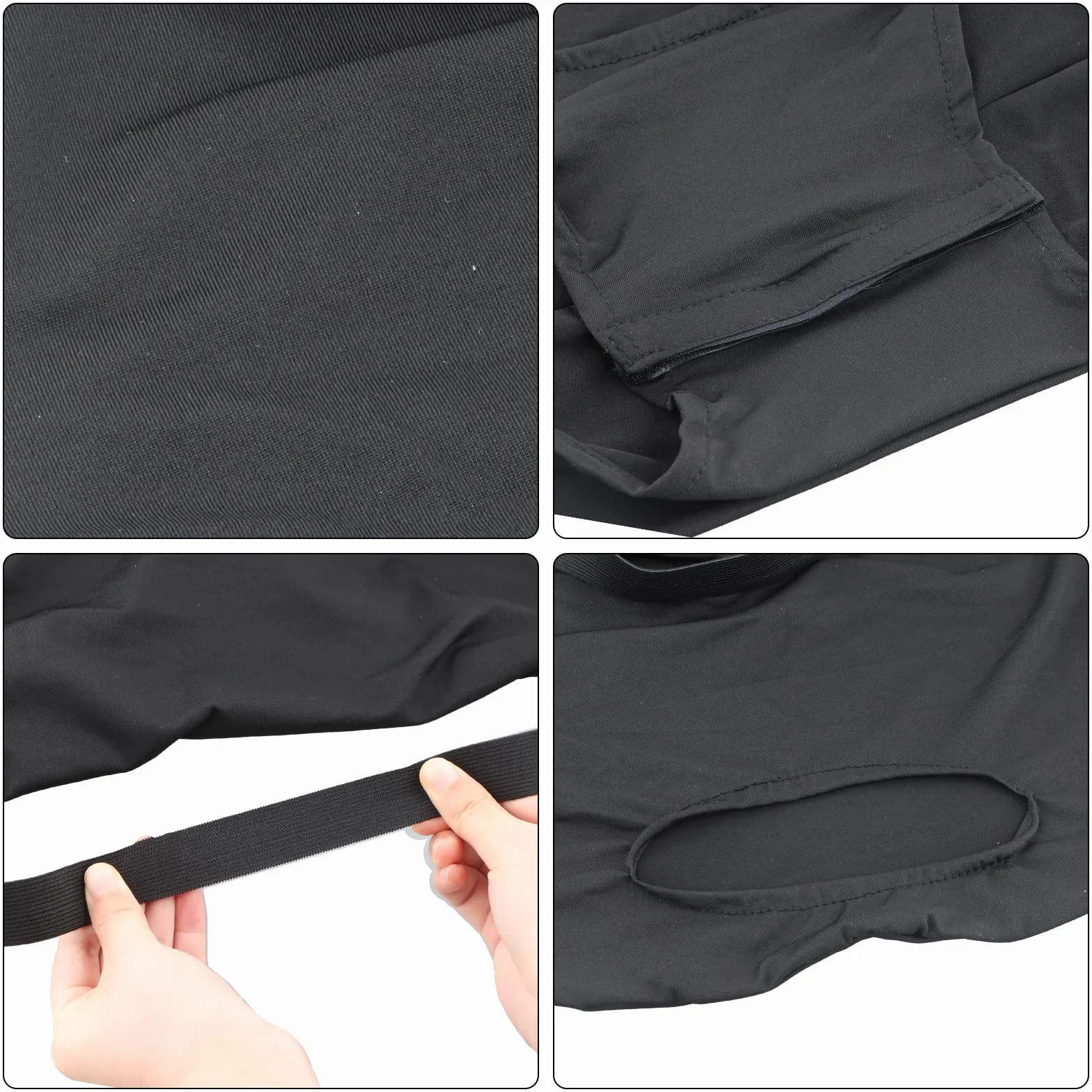 Elastique Housse Protection Valise Lavable 18-32 Pouces Luggage Cover avec Étiquette de Bagage