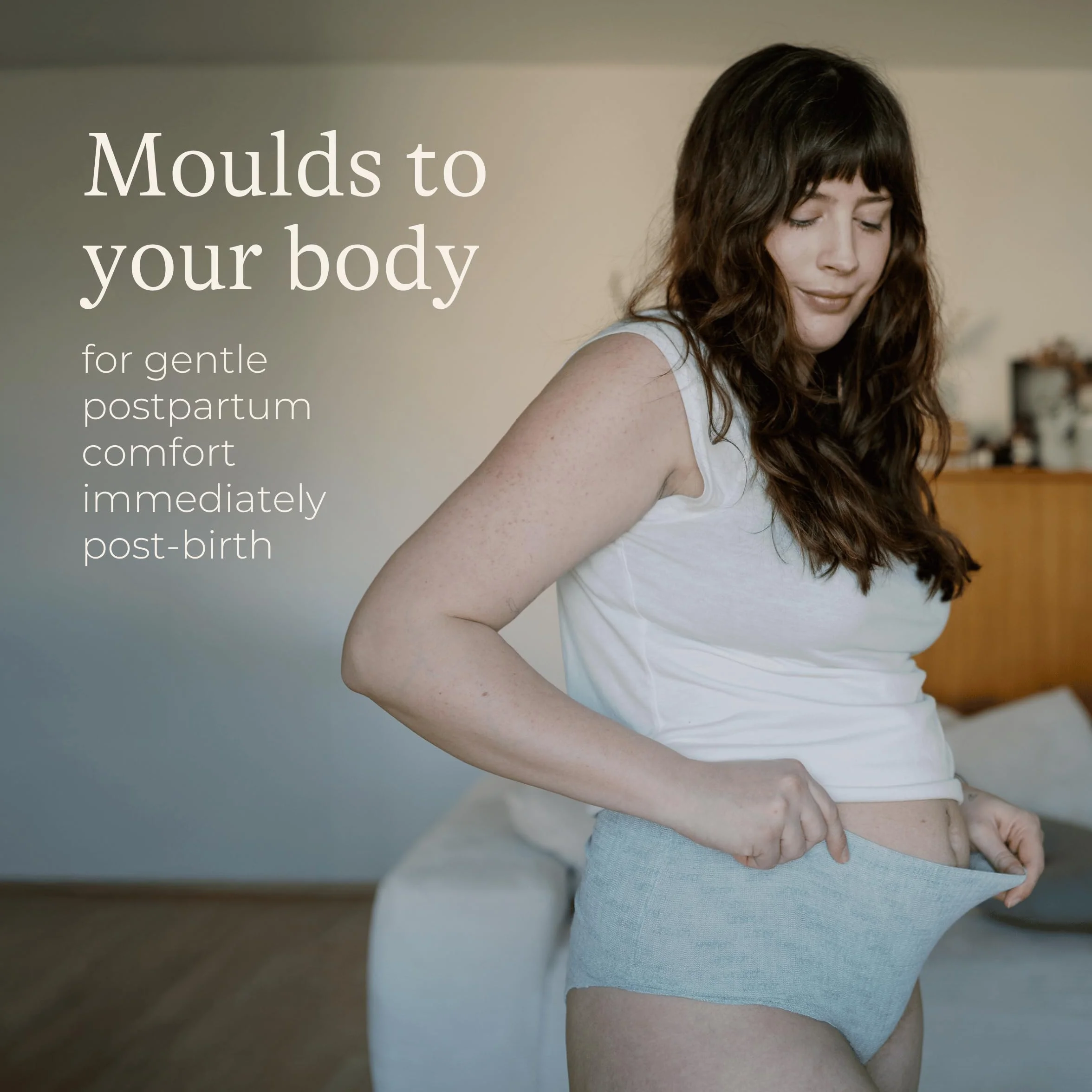 Lansinoh Slips Filet maternité lavables X4 - sous-vêtements doux et respirants pour post-partum