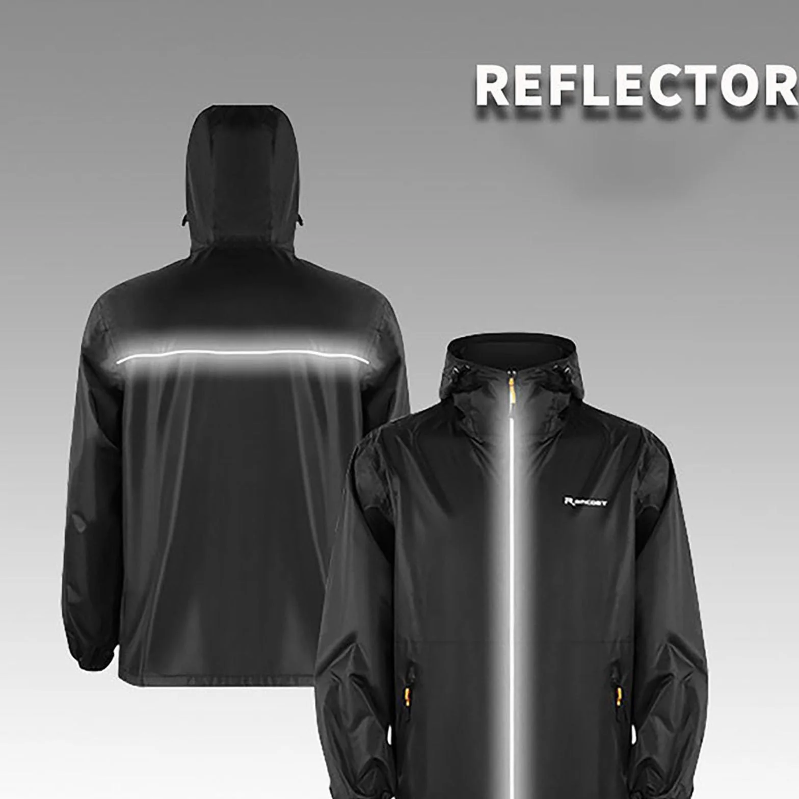 Pantalon imperméable complet Protection contre la pluie Équipement de vélo de moto résistant Vêtement de cyclisme d'extérieur