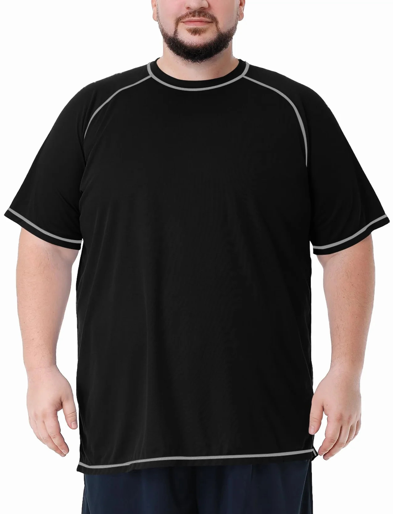 Rash Guard Maillot de bain à manches courtes pour homme