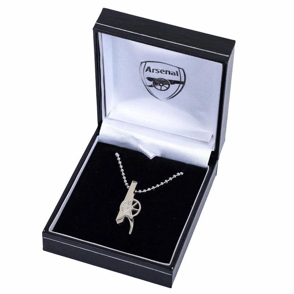 Arsenal FC Pendentif Chaîne Acier inoxydable Gunners