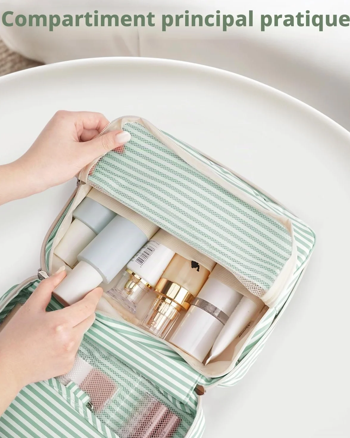 Trousse de Toilette Grande à Suspendre pour Homme et Femme