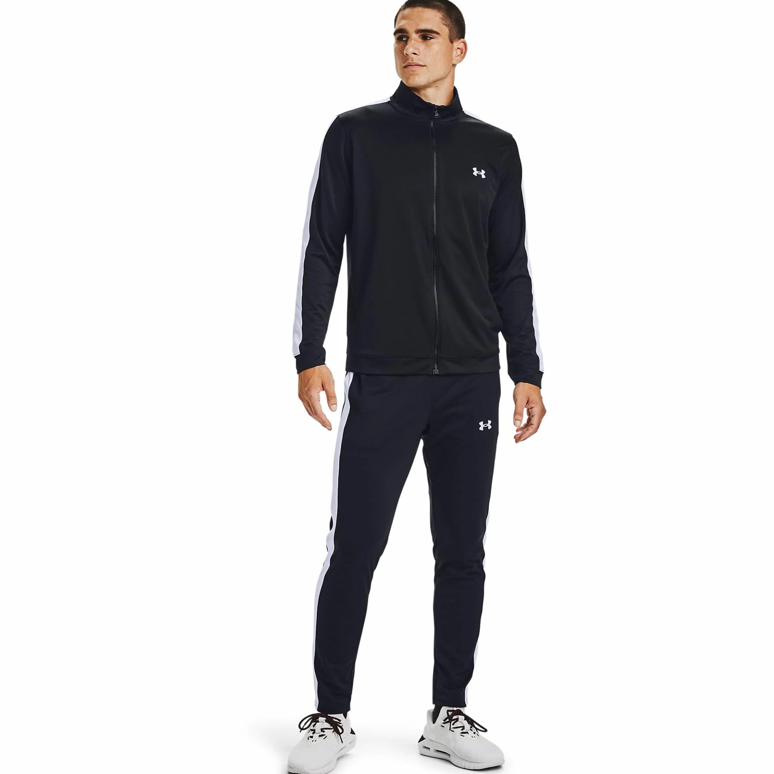 Under Armour Survêtement En Tricot Pitch Grey Black