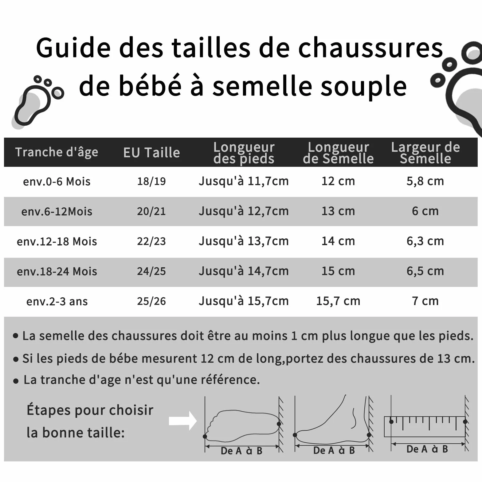 Chaussons Cuir Souple Bébé Antidérapante Chaussures Premiers Pas