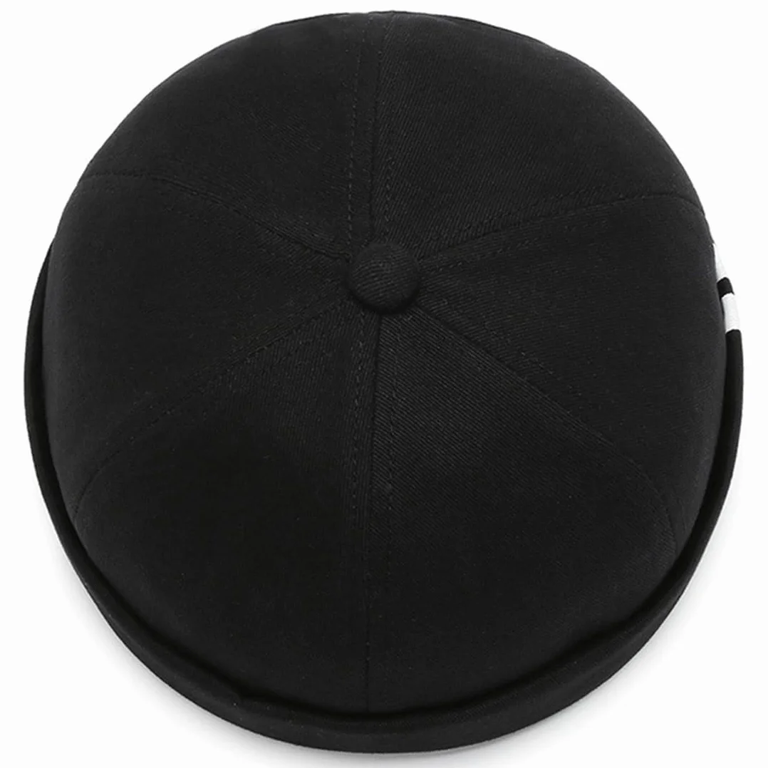 Bonnets Homme Hiver Docker Hat Beanie Worker Caps Brimless Hat Rolled Cuff Adjustable