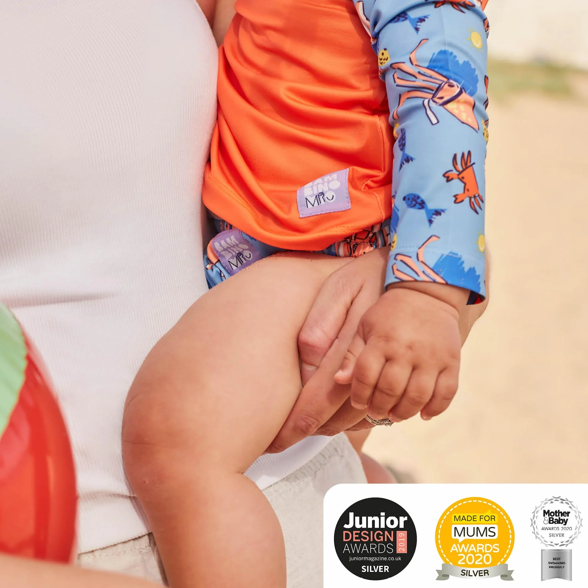 Bambino Mio Maillot de Bain Manches Longues Gilet Protection Solaire Bébé