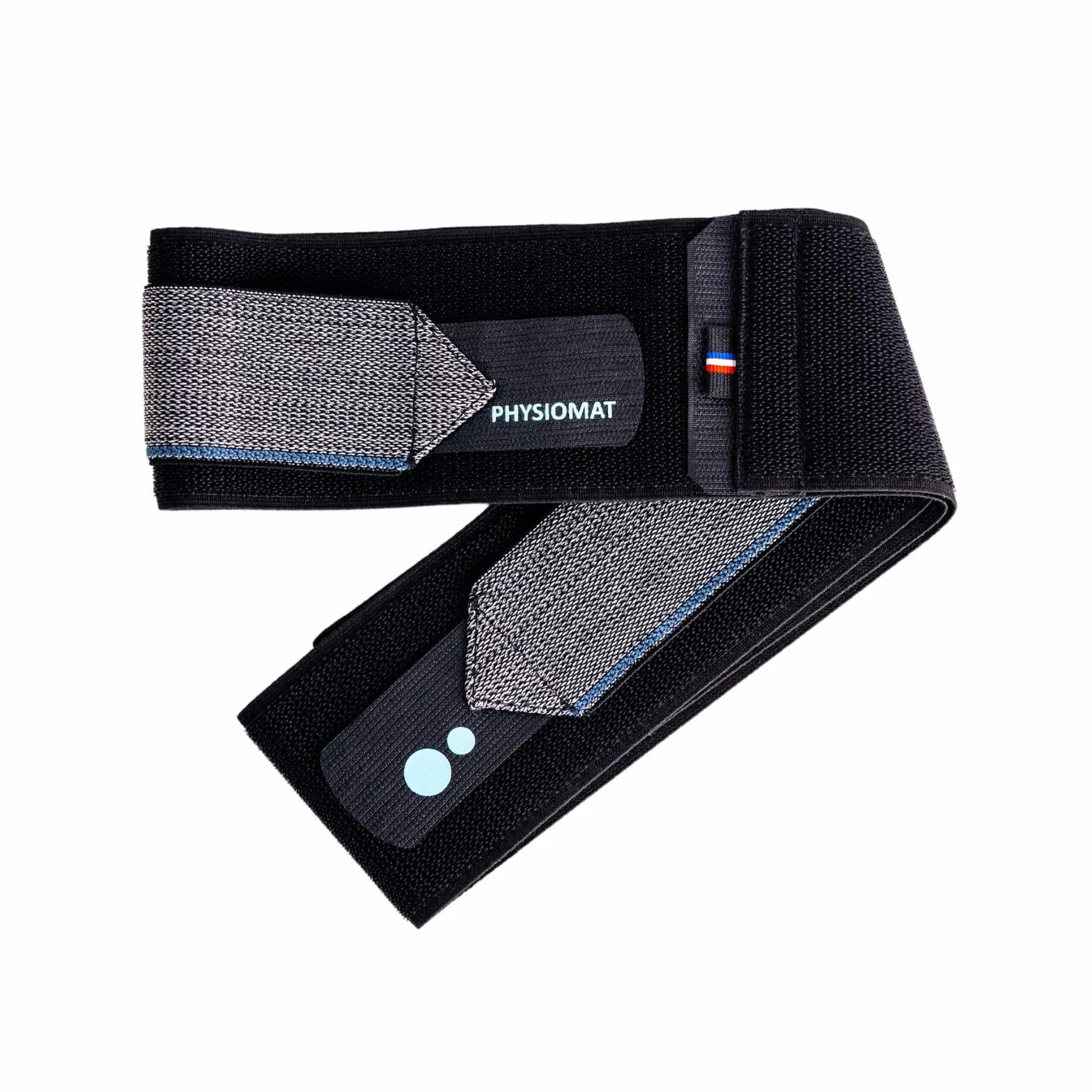 PHYSIOMAT Ceinture Confort Noir Soulage Douleurs Grossesse Post-Partum Sport Hauteur 8cm Tailles 38+
