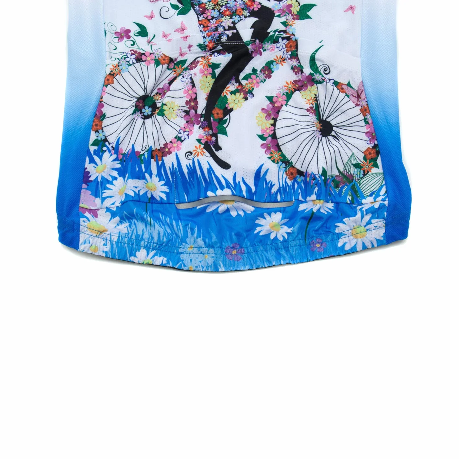 Maillot de Cyclisme Femme Respirant Vêtements Montagne Haut Vélo VTT Route Manches Courtes