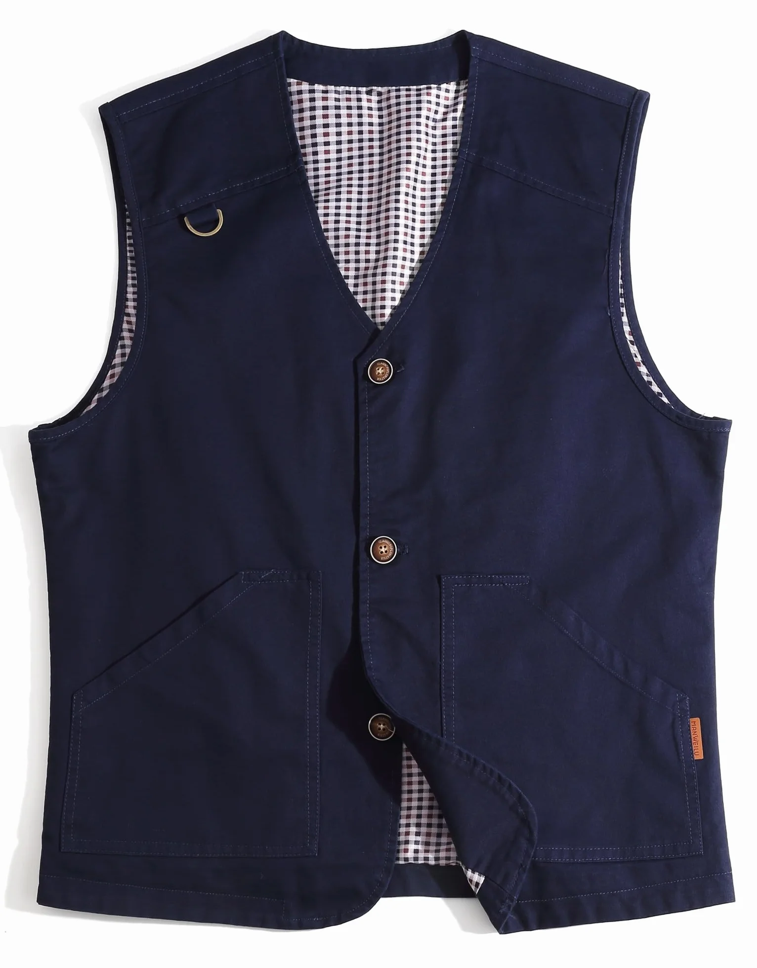 Homme Plein Air Gilet de Sport Pêche Veste Sans Manches Légère Respirant Camping Chasse