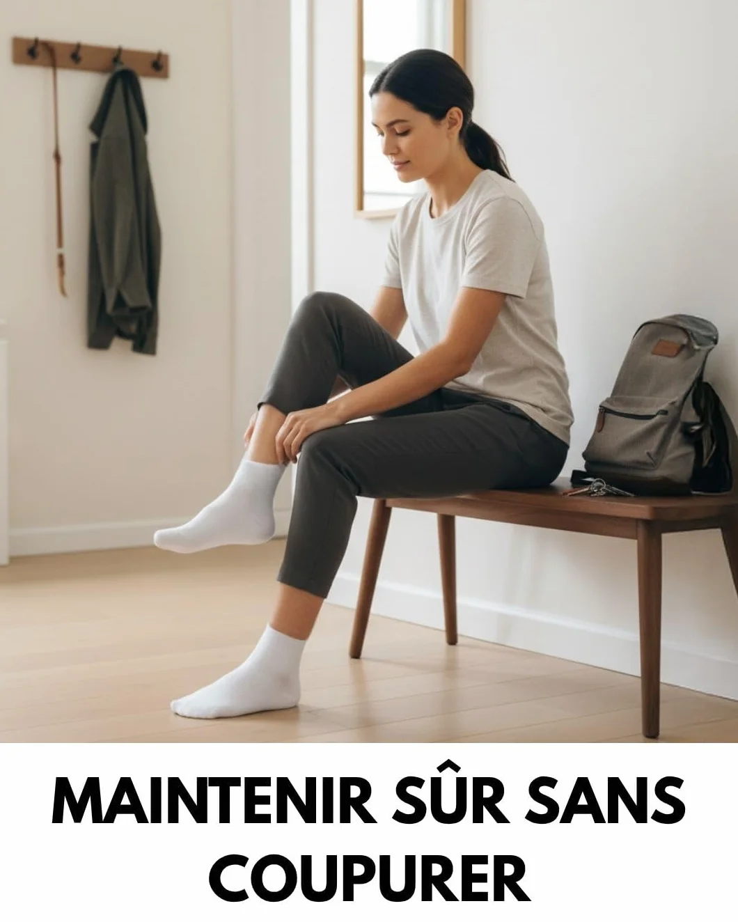 Sport Quarter Socks Homme Femme Chaussettes de Tennis Respirantes Renforcées 10 Paires
