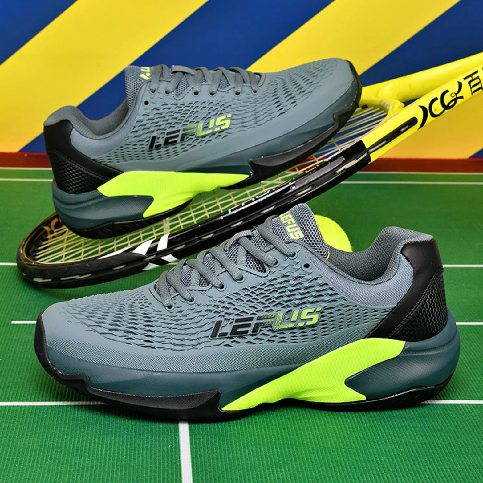 BLBK Chaussures de tennis amorties respirantes homme