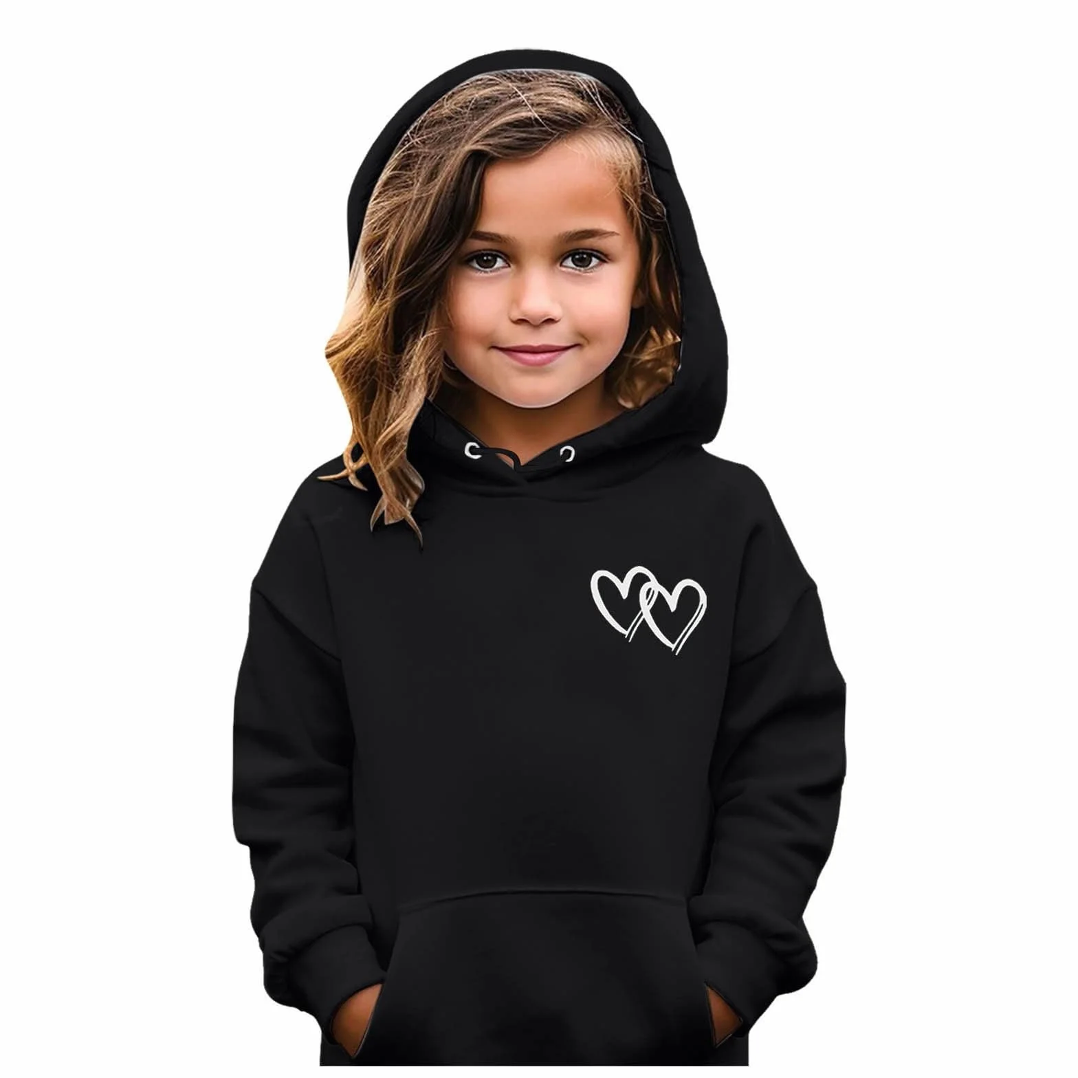 Sweat à Capuche Fille Ado Sport Pull Shirt Garçon