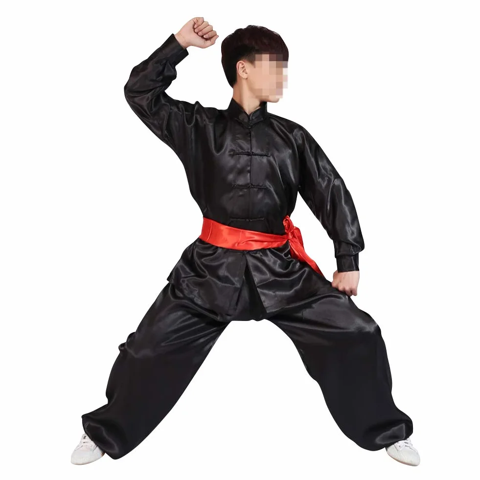Chinois Traditionnel Tai Chi Wushu Vêtements Ensemble Adulte Enfants Kung Fu Uniforme