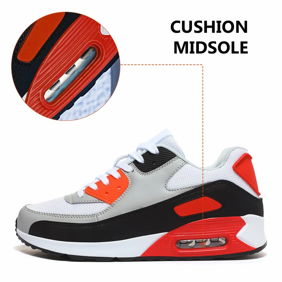PADGENE Baskets Mode Chaussures Sport Course Sneakers Fitness Gym Multisports Outdoor