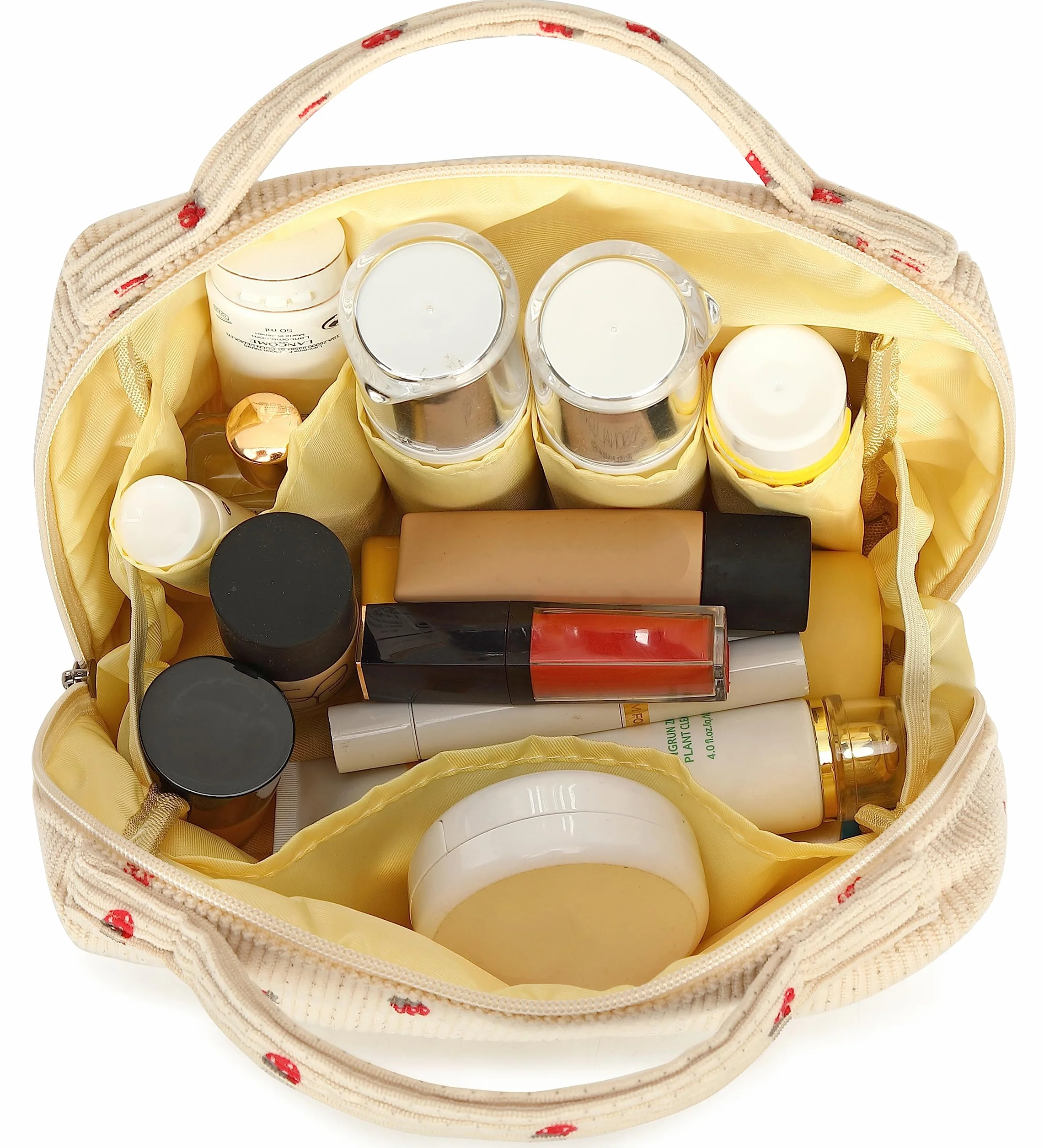 Bluboon Trousse de Maquillage avec Fermeture éclair pour Femmes