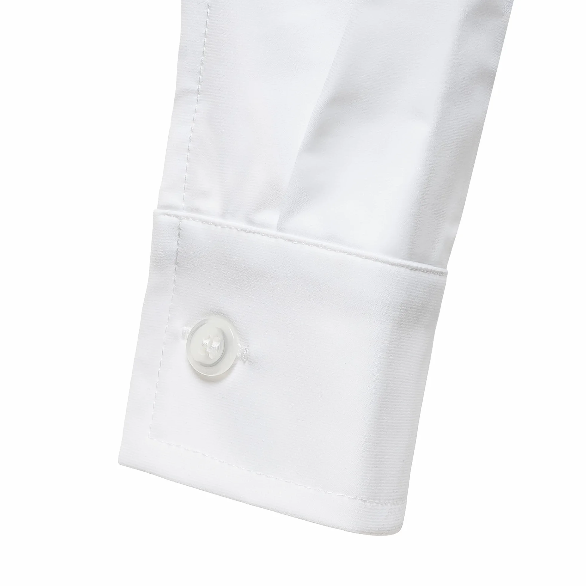 Chemise Body Chicago Slim Fit Homme Danse de Salon Tissu Technique Respirant Noir Blanc