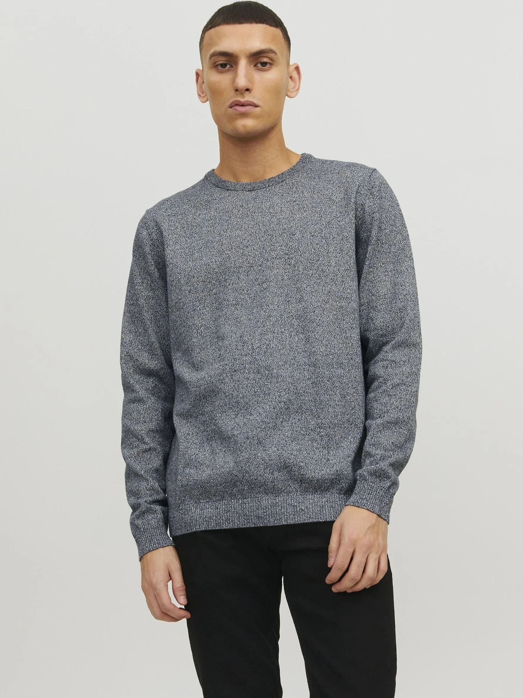 Jack & Jones Jjebasic Knit Crew Neck Noos Pull Homme
