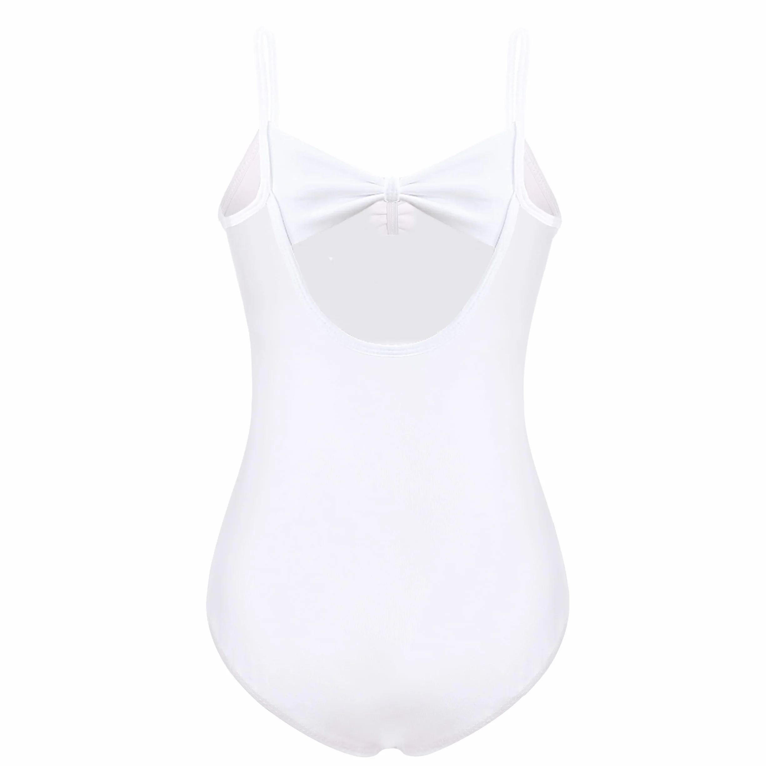 Justaucorps Danse Ballet Fille Coton Fines Bretelles
