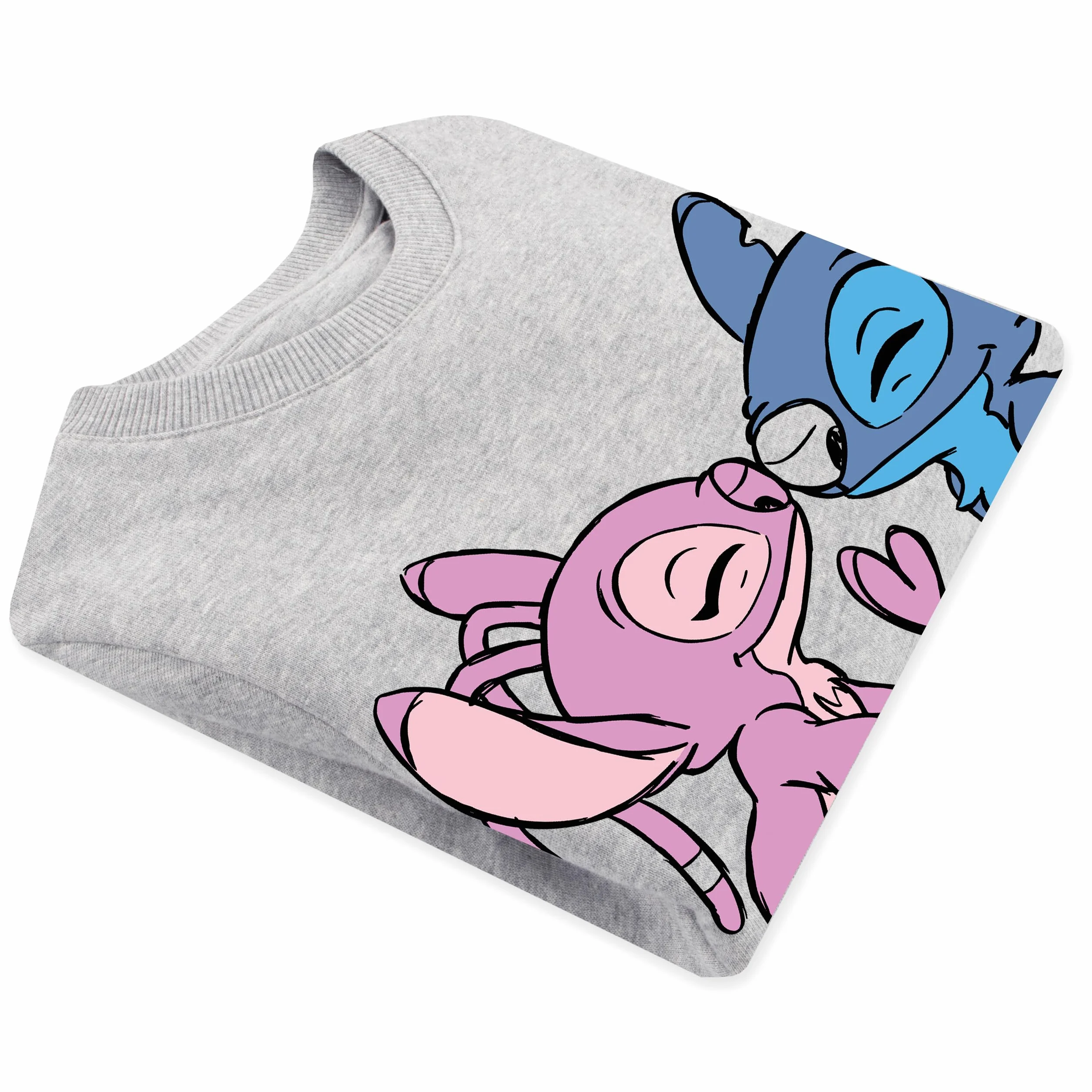 Disney Stitch Sweat Fille Pull 3-12 Ans