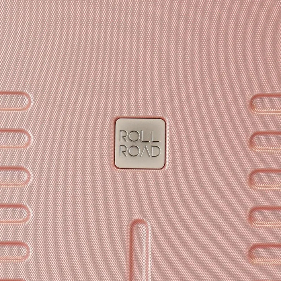 Trousse de Toilette Adaptable Rigide ABS Rose 29 x 21 x 15 cm 9,14 l