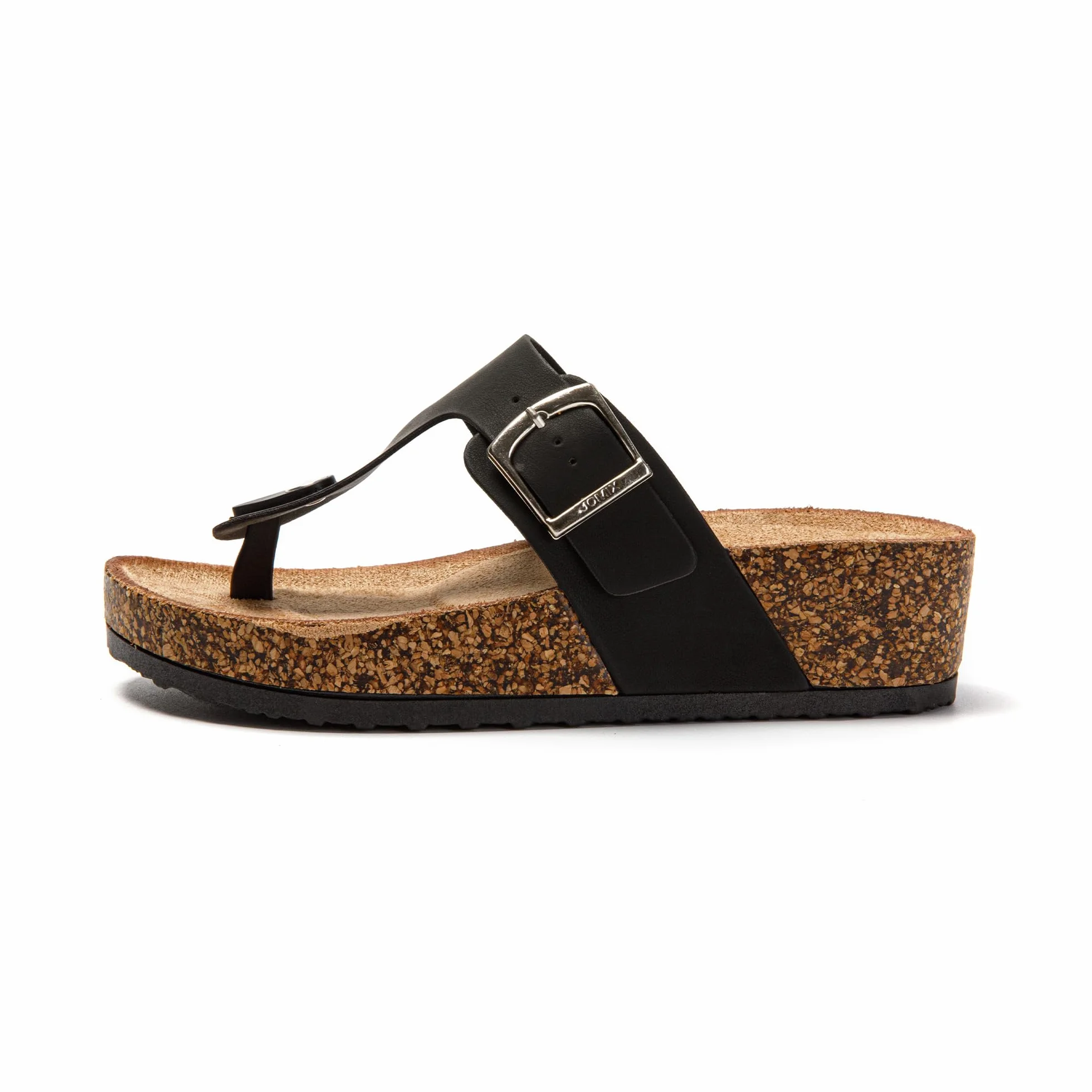 JOMIX Sandales Femme Mules Réglables Confortables pour Maison Piscine Plage