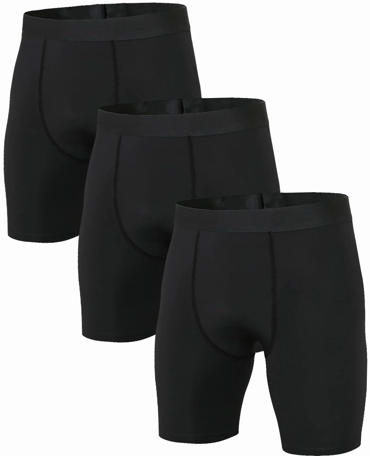 Niksa Short Compression Homme Running Sport 3 Pièces