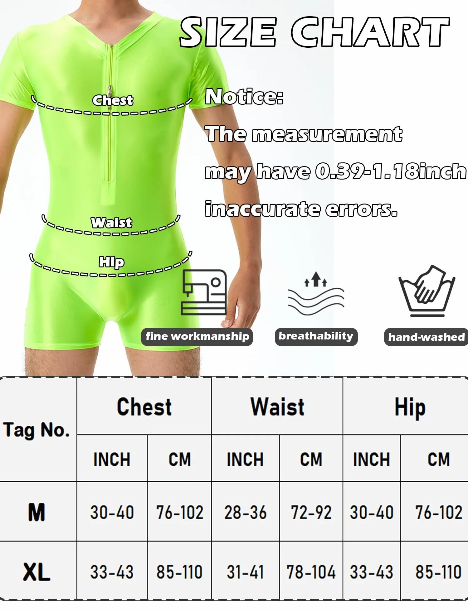 Shapewear Homme Body de Sport Maillot de Corps Combinaison Moulante Justaucorps Danse Homme Manches Courtes