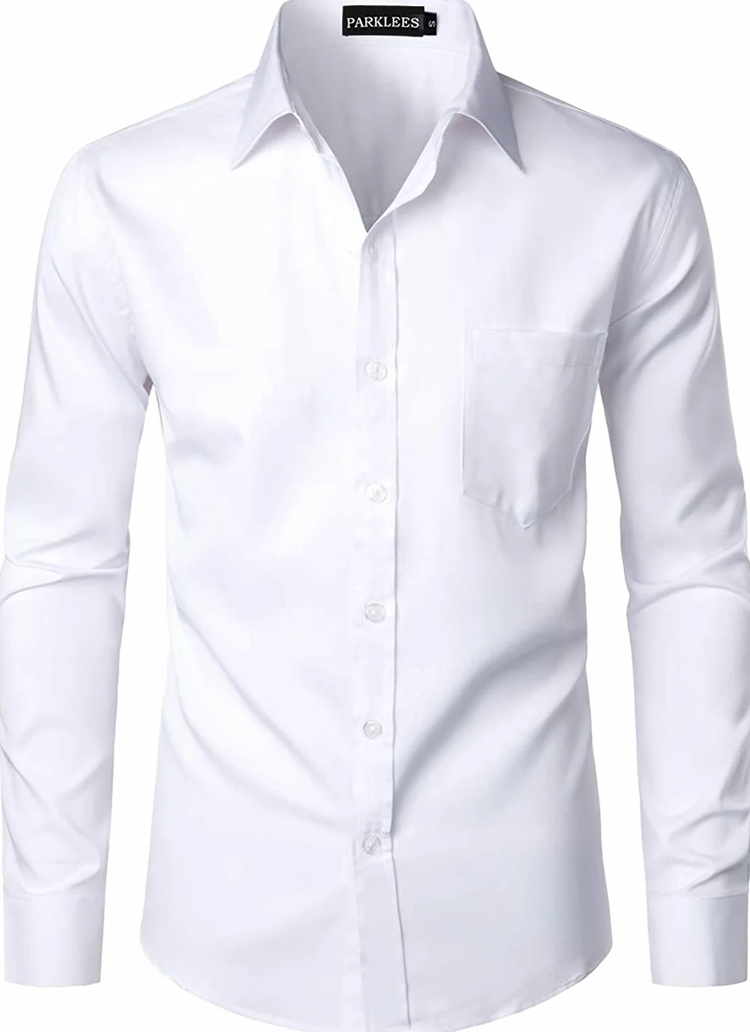 PARKLEES Chemise élégante à coupe ajustée manches longues homme