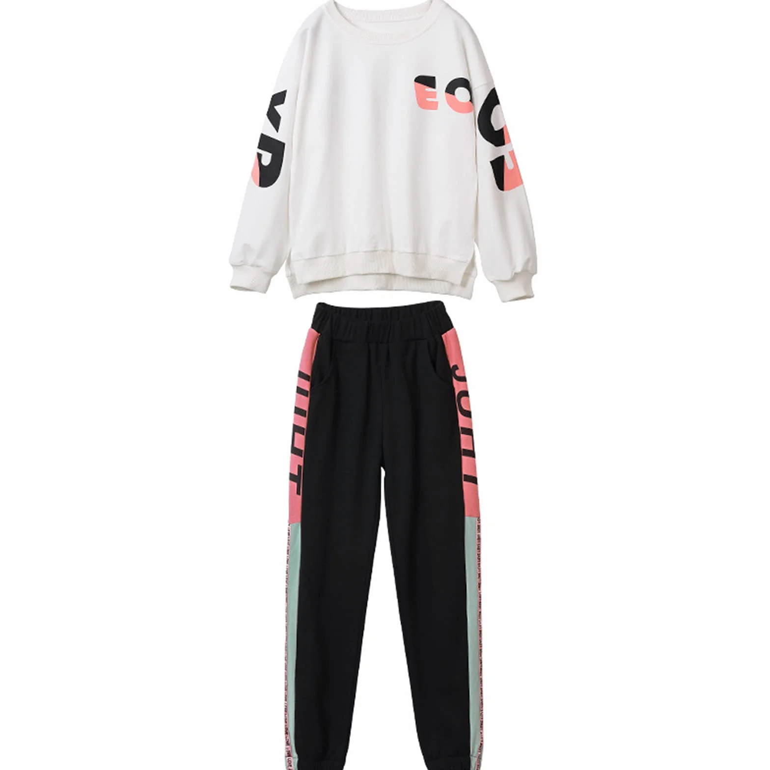 amropi Filles Survêtement Ensembles 2 Pièce Pantalon et Sweats Haut 3-14 Ans