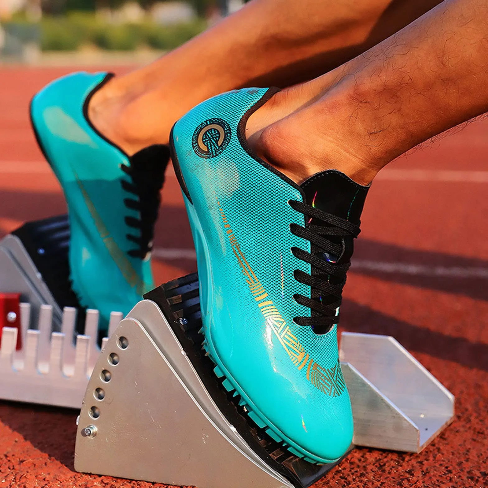 Chaussures Athlétiques Hommes Femmes Unisexes Spike Course Sprint Antidérapantes Pointes