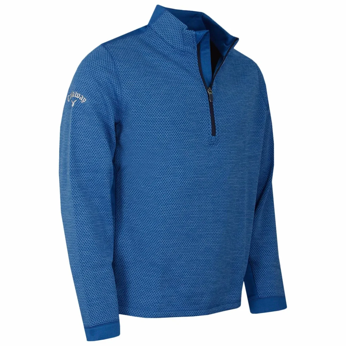 Callaway Pull Homme Polaire Hexagonale Manches Longues L