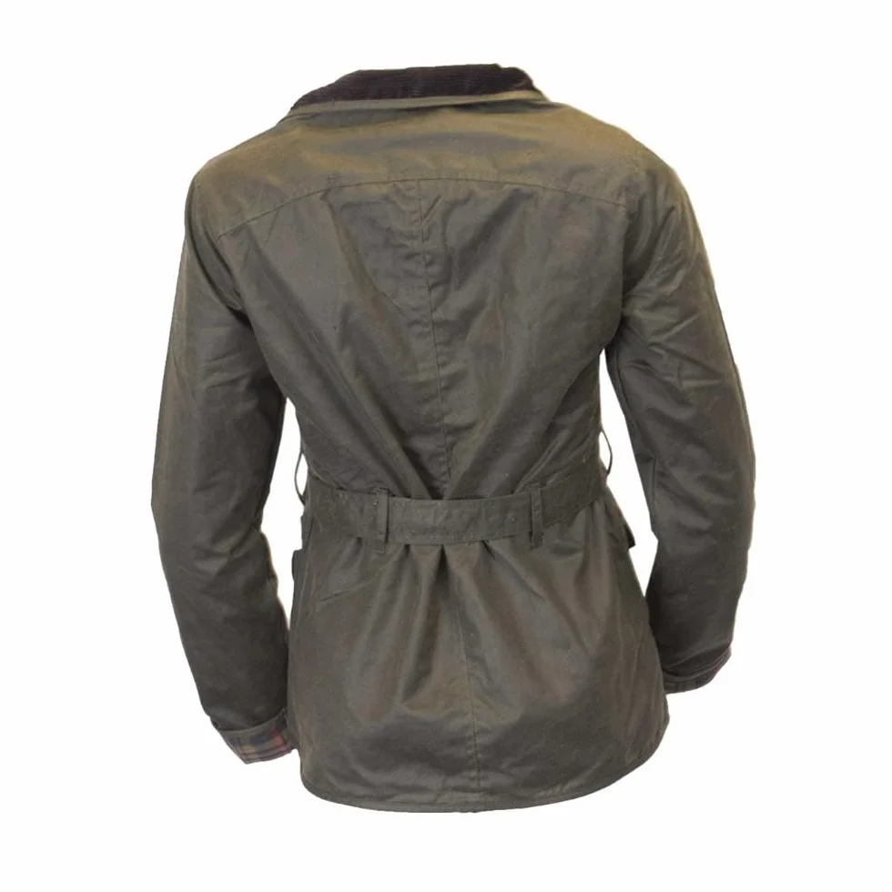 Walker and Hawkes Ladies Wax Florence Motorcycle Jacket