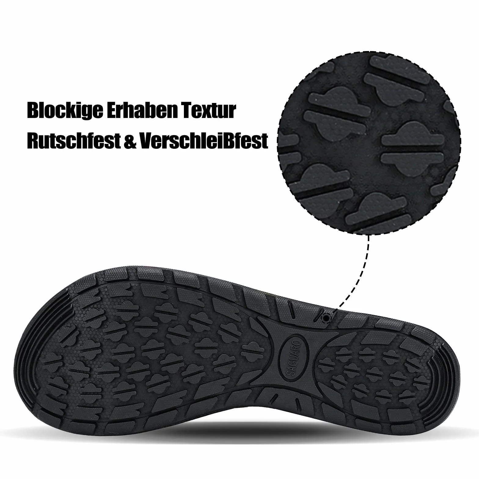 SAGUARO Chaussures Aquatiques Homme Femme Chaussure de Plage Séchage Rapide Plongée Baignade, 36-47 EU