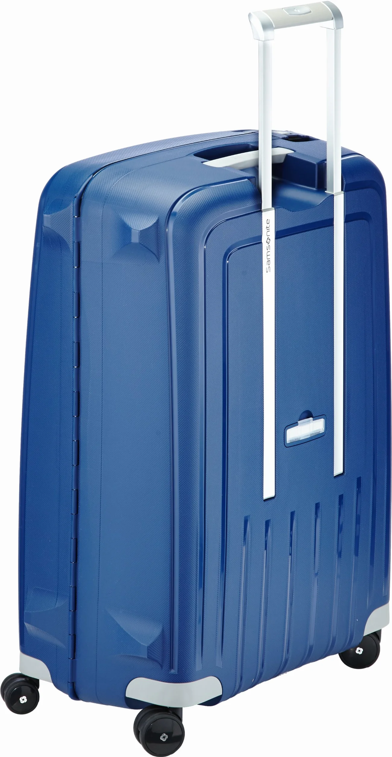 Samsonite S'Cure Spinner L Valise 75 cm 102 L Bleu Dark Blue