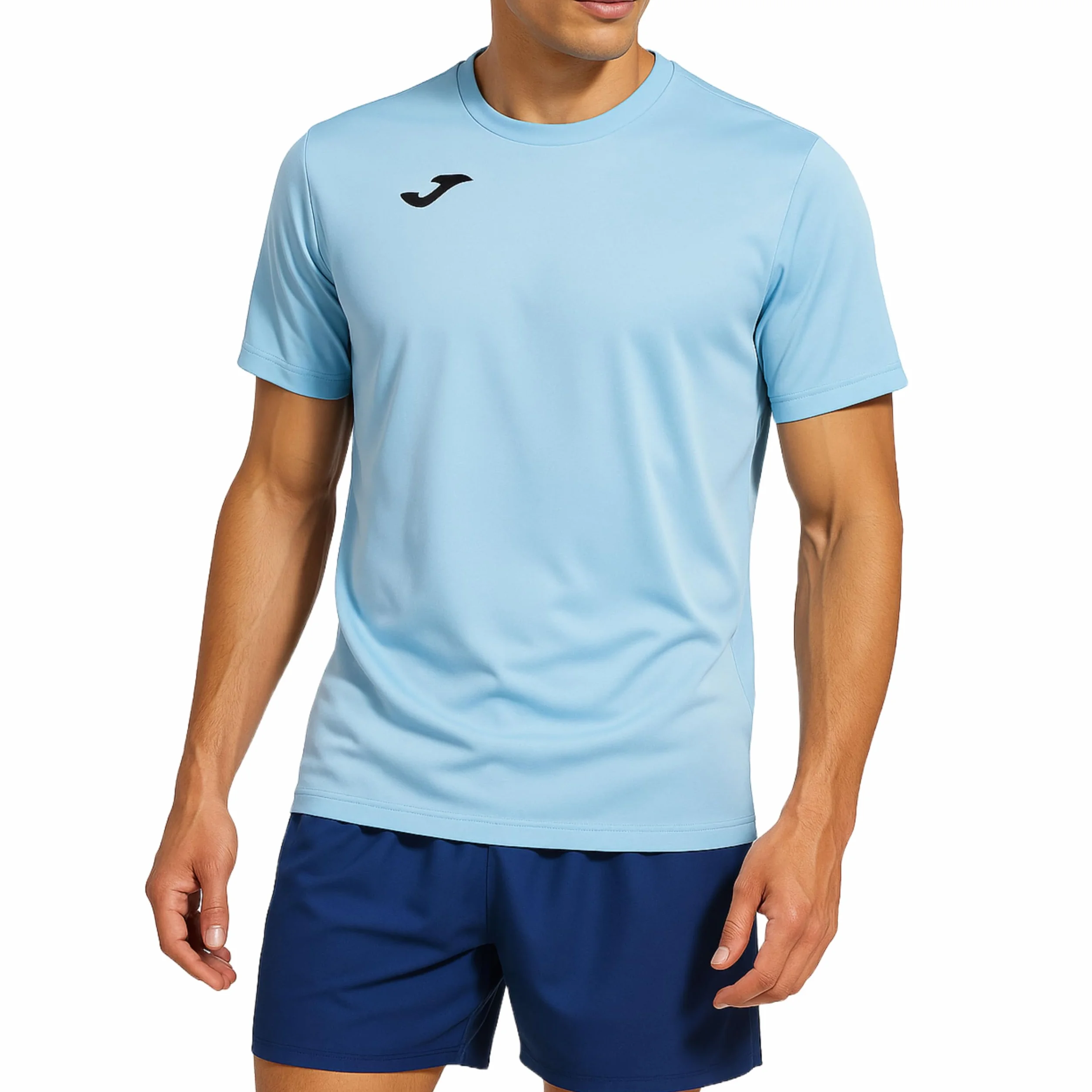 Joma Men's Sports T-Shirt Short Sleeve Lightweight Breathable Running Gym 6XS-3XL