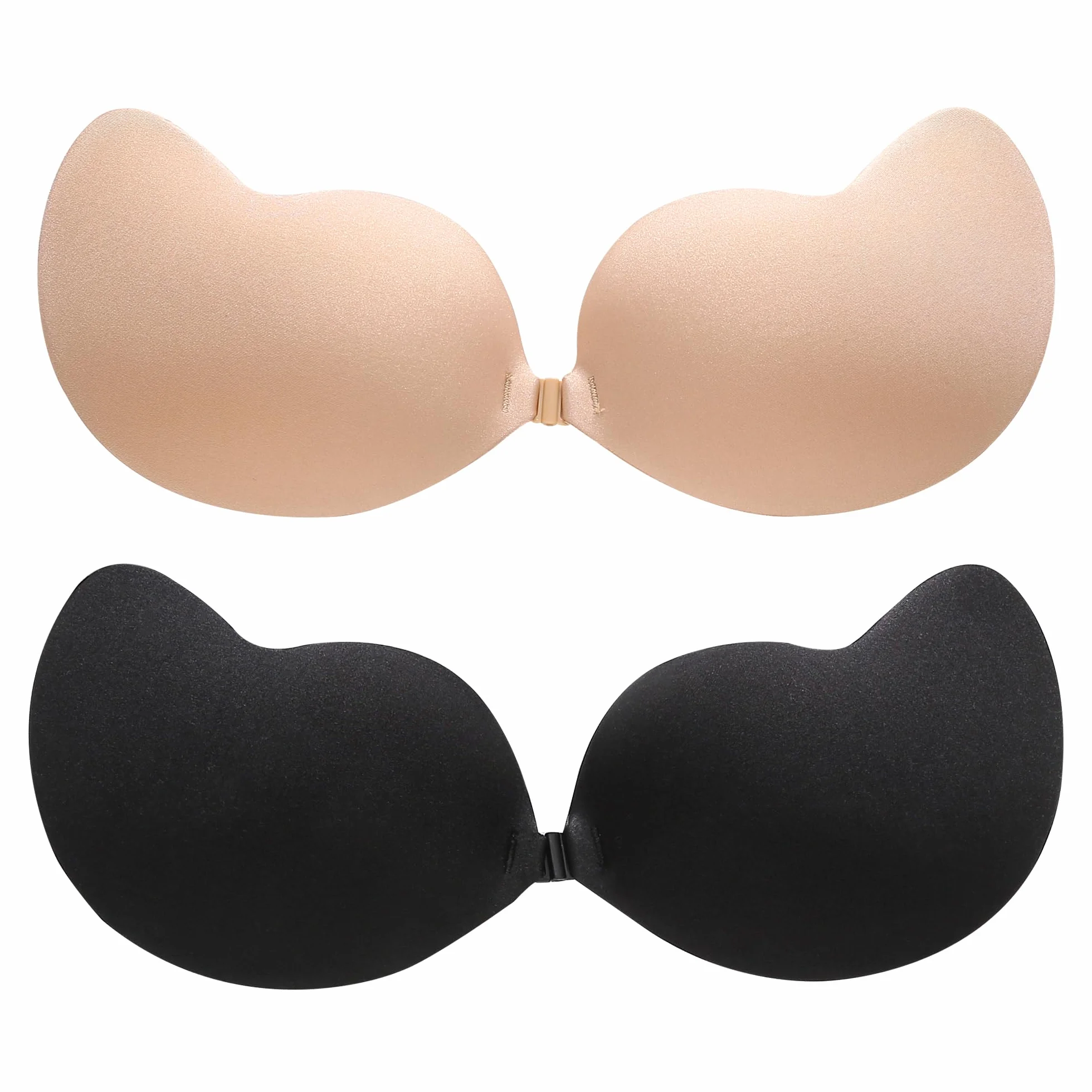 Soutien-Gorge adhésif en Silicone sans Bretelles, réutilisable, Invisible, Push-up – 2 Paires
