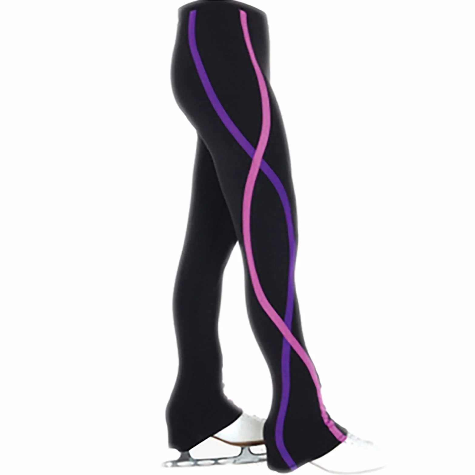 Pantalon Patinage Artistique G&F Polaire Doublé Collant Enfants Adultes