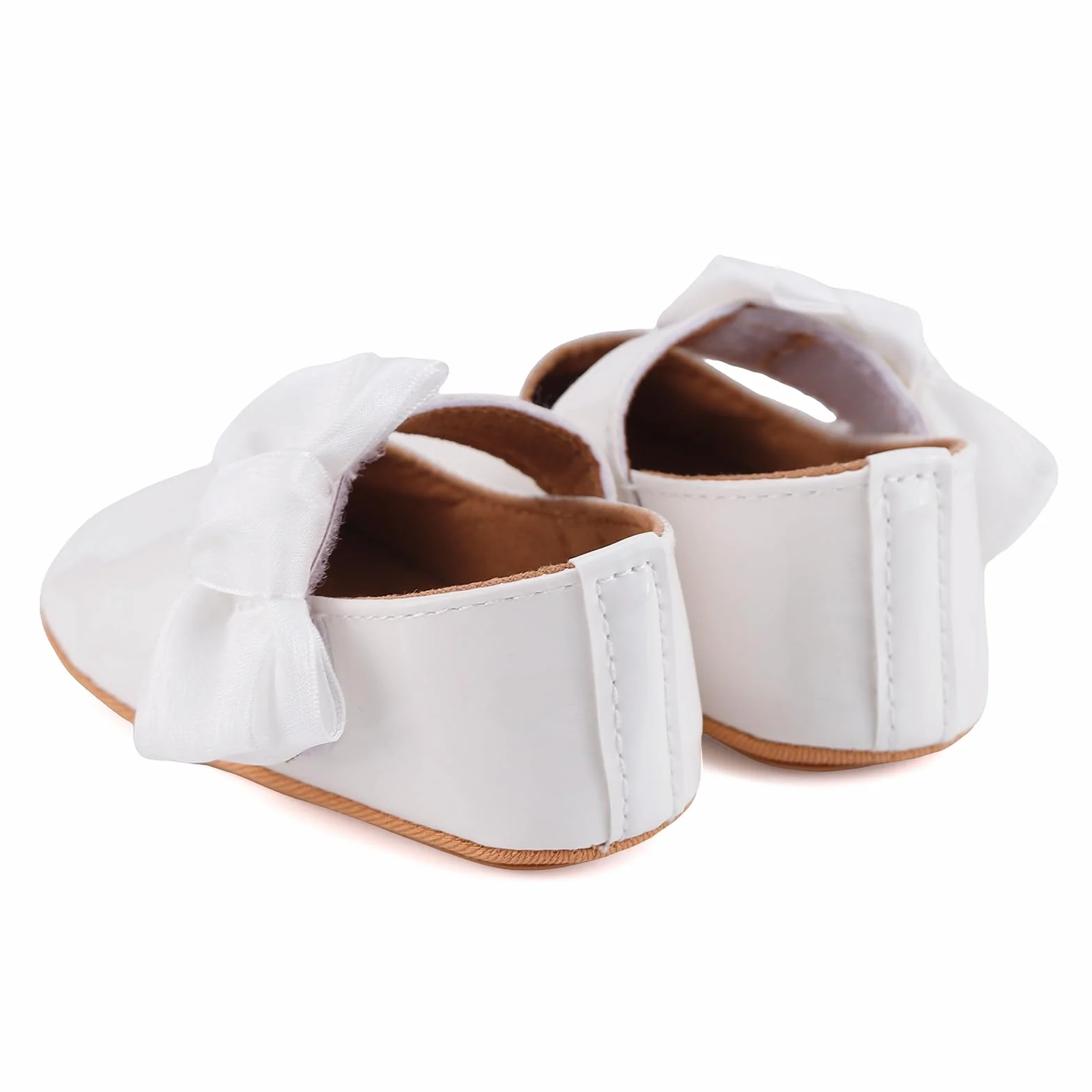 LACOFIA Ballerine Bébé Chaussure Premier Pas Fille Mary Jane Antidérapant