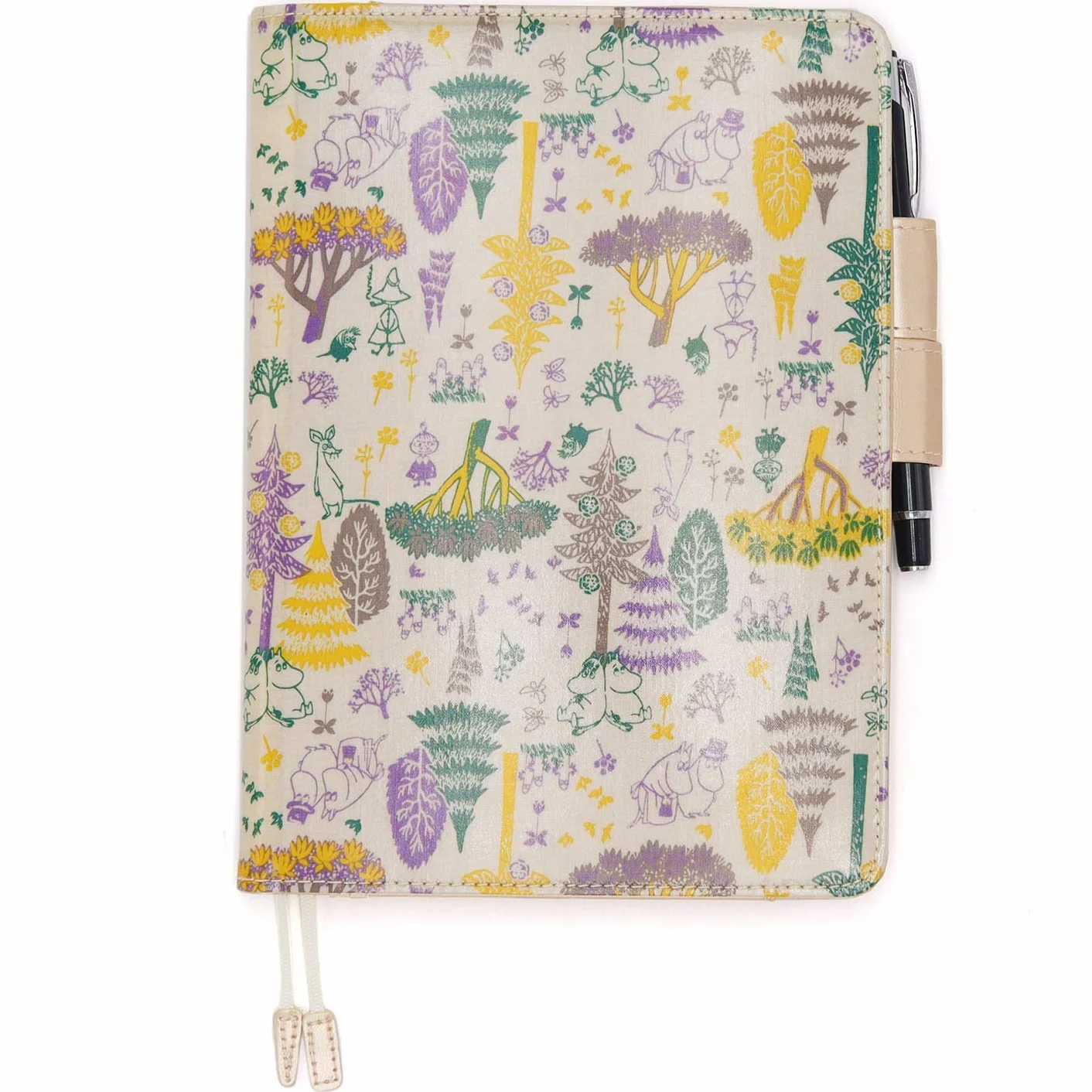 Protège Carnet De Santé Pour Bébé Motif Foret Format A5 15x21 cm Rabats