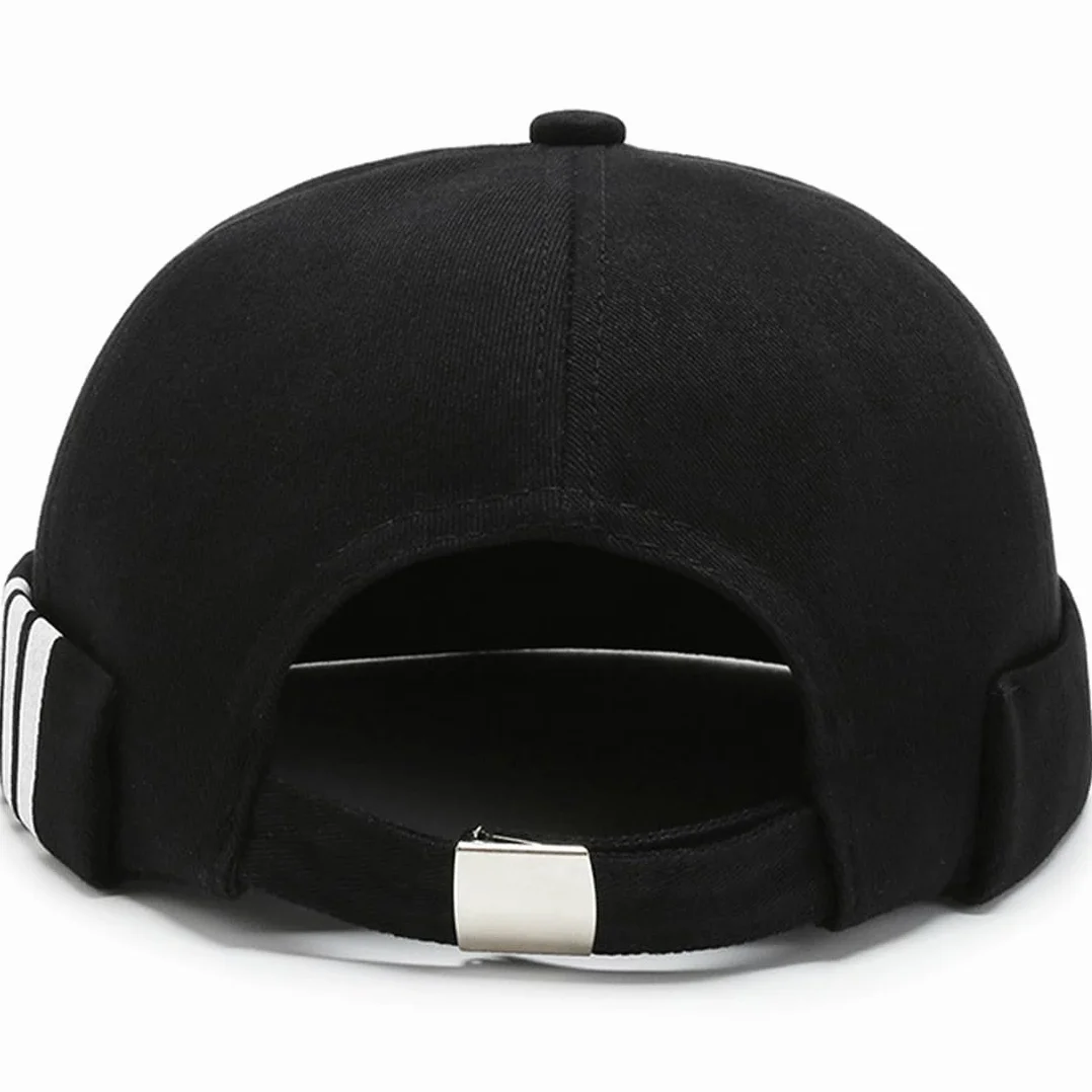 Bonnets Homme Hiver Docker Hat Beanie Worker Caps Brimless Hat Rolled Cuff Adjustable