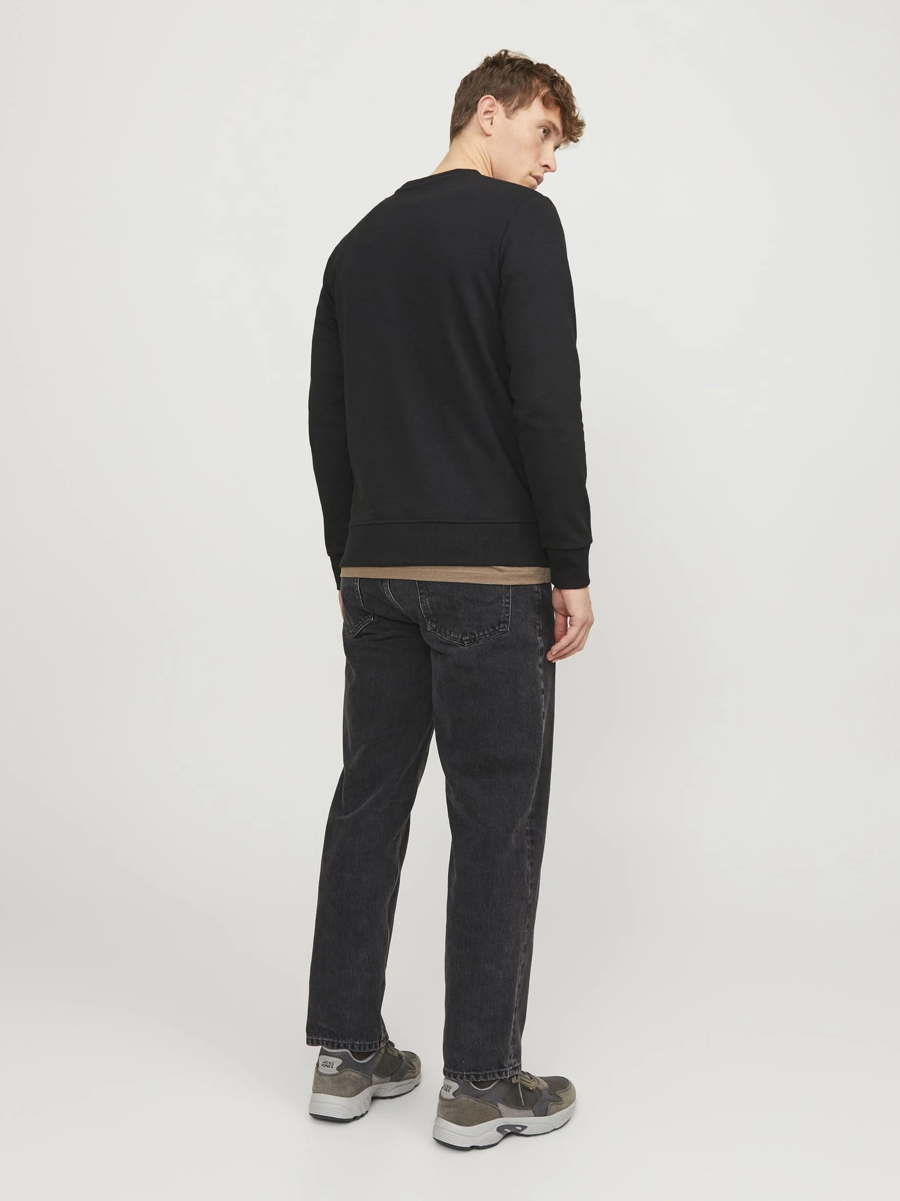 JACK & JONES Sweat à col Rond Uni